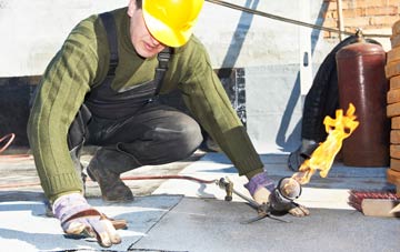 Brantham flat roof construction